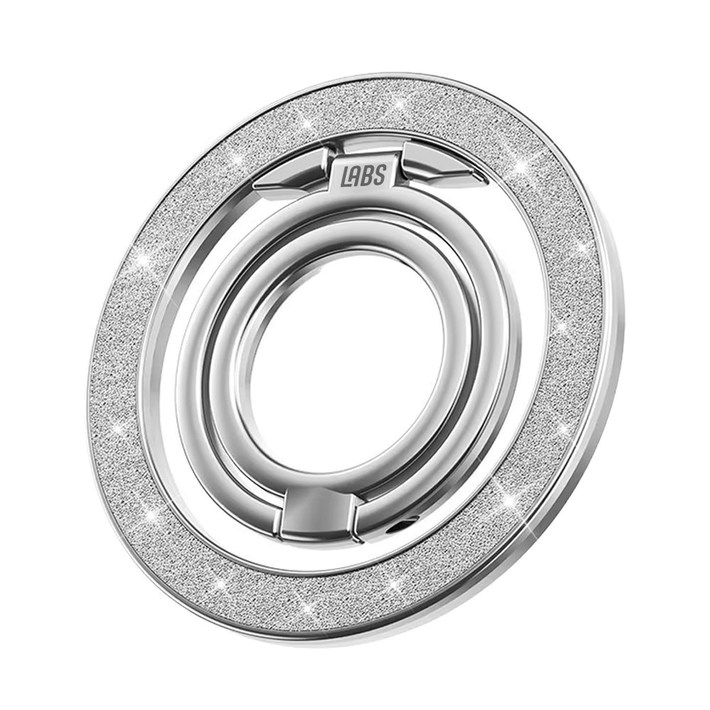 Hupsis Labs Puhelimen MagSafe Oterengas, Säihky, Hopea