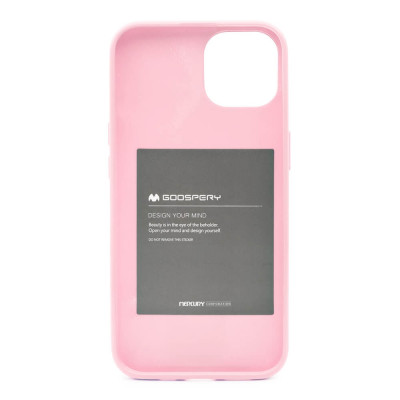 Apple iPhone 11 Goospery Jelly Suojakuori, Vaaleanpunainen