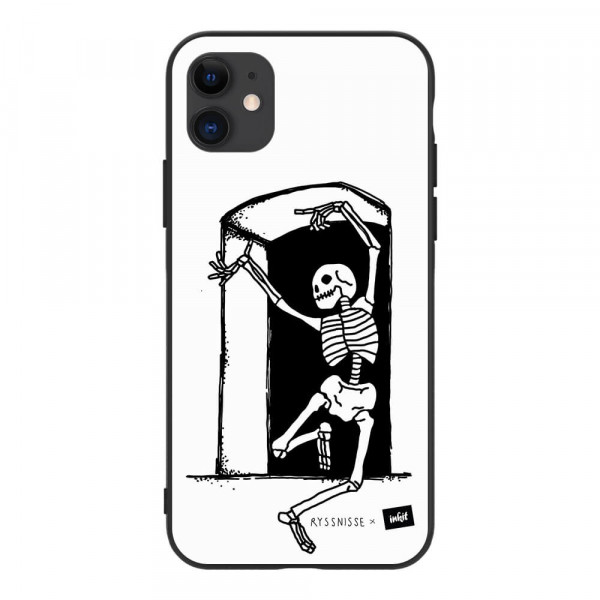 Apple iPhone 11 Inkit x Ryssnisse Suojakuori, Skeleton