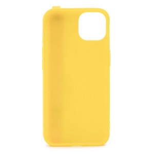 Apple iPhone 11 Otenauhallinen Suojakuori, Keltainen
