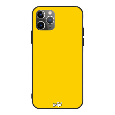 Apple iPhone 11 Pro Inkit Suojakuori, One Color Yellow