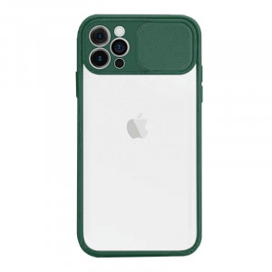 Apple iPhone 11 Pro Max Cam Cover Suojakuori, Vihreä
