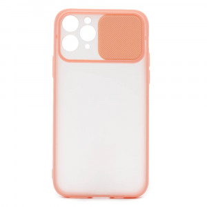 Apple iPhone 11 Pro Max Lens Cover Suojakuori, Vaaleanpunainen