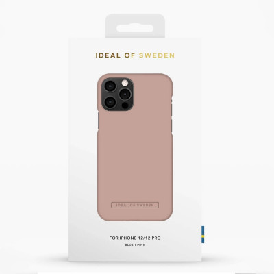 Apple iPhone 12 / 12 Pro iDeal of Sweden Seamless suojakuori, Blush Pink