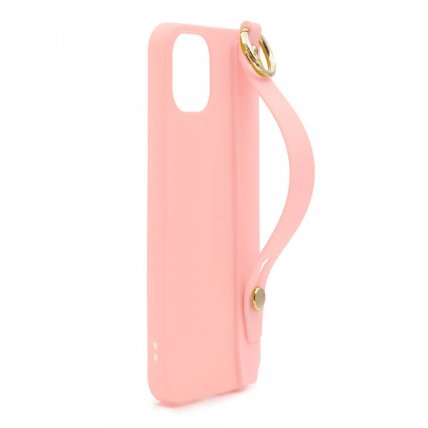 Apple iPhone 12 / 12 Pro Otenauhallinen Suojakuori, Vaaleanpunainen