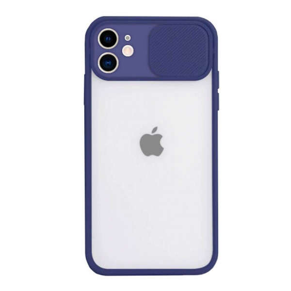 Apple iPhone 12 Mini Cam Cover Suojakuori, Sininen