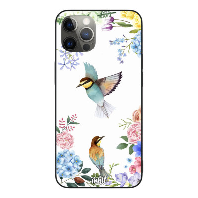 Apple iPhone 12 / 12 Pro Inkit Suojakuori, Bird Pair