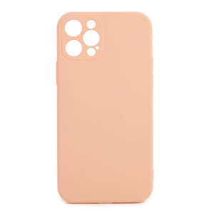 Apple iPhone 12 Pro Liquid Silicone Suojakuori, Vaaleanpunainen