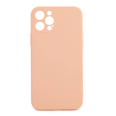 Apple iPhone 12 Pro Max Liquid Silicone Suojakuori, Vaaleanpunainen