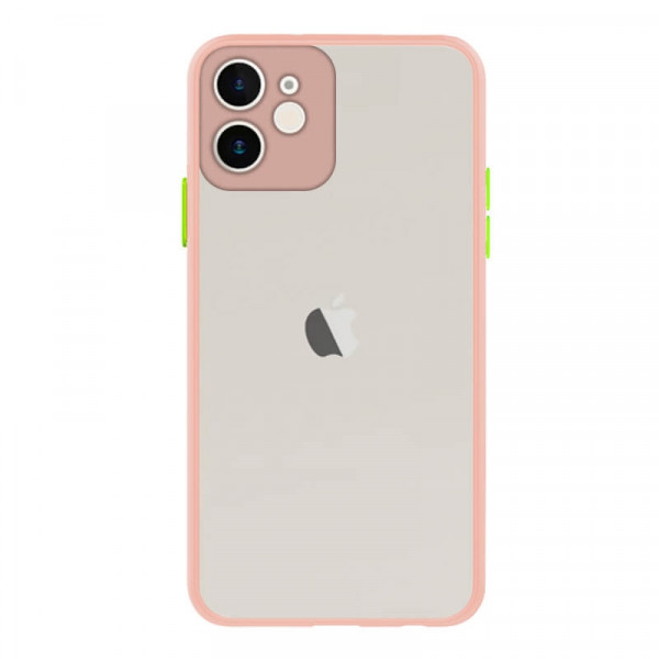 Apple iPhone 12 Snap Suojakuori, Vaaleanpunainen