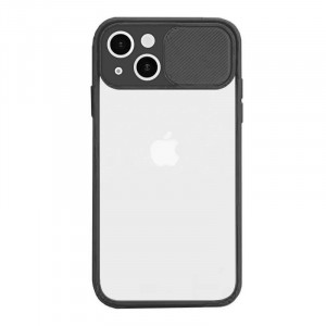 Apple iPhone 13 Cam Cover Suojakuori, Musta