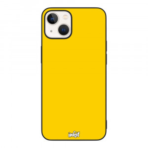 Apple iPhone 13 Mini Inkit Suojakuori, One Color Yellow