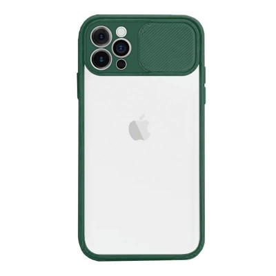 Apple iPhone 13 Pro Cam Cover Suojakuori, Vihreä