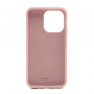 Apple iPhone 13 Pro Goospery Silicone Suojakuori, Vaaleanpunainen