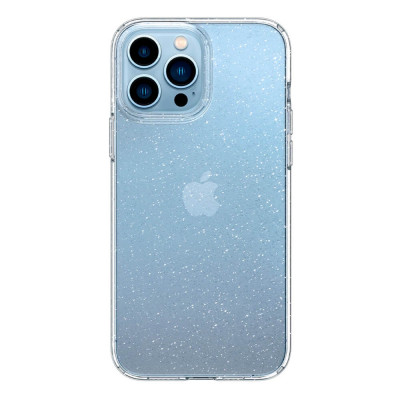 Apple iPhone 13 Pro Spigen Liquid Crystal Glitter Suojakuori, Kirkas