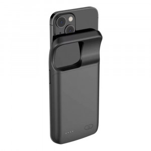 Apple iPhone 14 Plus / 14 Pro Max Tech-Protect Powercase Suojakuori varavirtalähteellä, 5000mAh, Musta