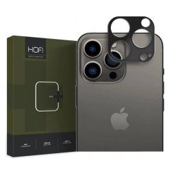 Apple iPhone 14 Pro / 14 Pro Max Hofi Metal Styling Takakameran Suojus, Musta