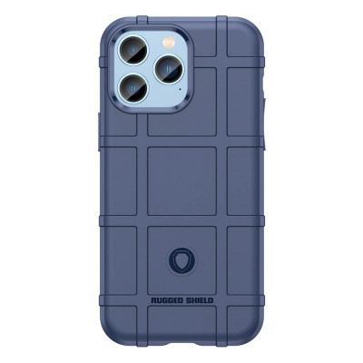 Apple iPhone 14 Pro Max Rugged Shield Suojakuori, Sininen