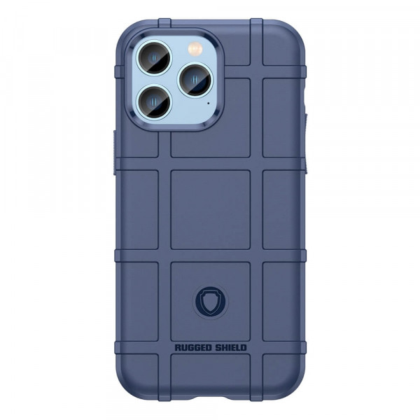 Apple iPhone 14 Pro Rugged Shield Suojakuori, Sininen