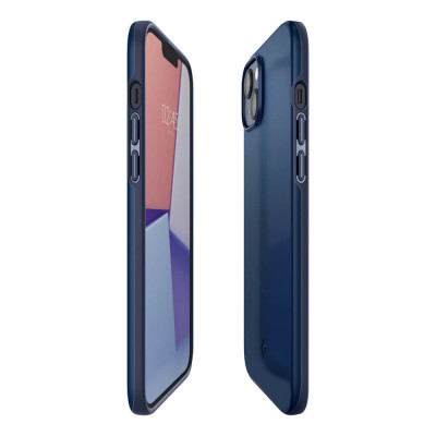 Apple iPhone 14 Spigen Thin Fit Suojakuori, Sininen