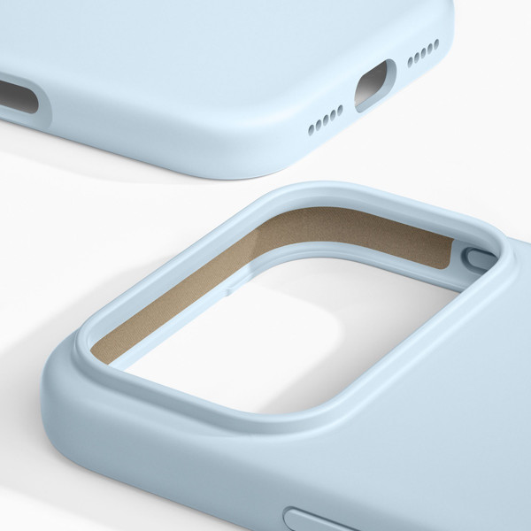 Apple iPhone 17 Pro Max / 18 Pro Max iDeal of Sweden Silicone MagSafe Suojakuori, Light Blue