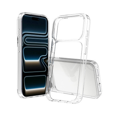 Apple iPhone 17 Pro / 18 Pro Screenor Bumper Suojakuori, Kirkas