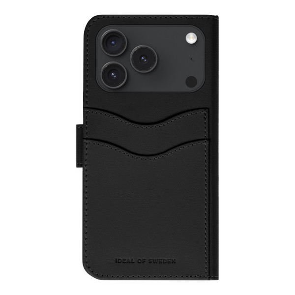 Apple iPhone 17 Pro Max / 18 Pro Max iDeal of Sweden Magnet Wallet+ MagSafe Suojakotelo, Musta