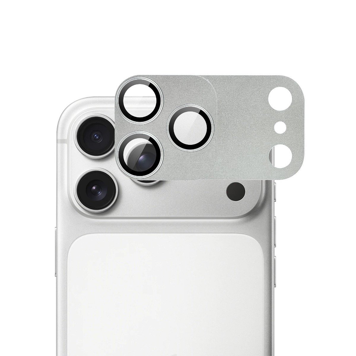 Apple iPhone 18 Pro Screenor Vizor+ Magnetic Takakameran Suojus, Hopea