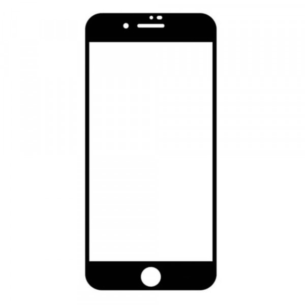 Apple iPhone 6 / 6s / 7 / 8 / SE (2020/2022) Vivanco Full Screen Panssarilasi, Musta