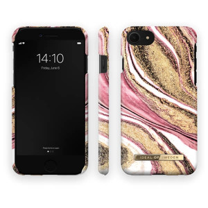 Apple iPhone 6 / 6s / 7 / 8 / SE (2020/2022) iDeal of Sweden suojakuori Cosmic Pink Swirl