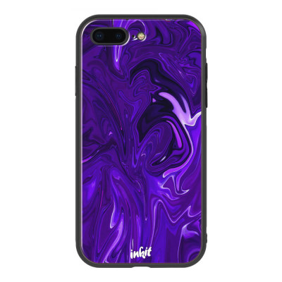 Apple iPhone 7 Plus / 8 Plus Inkit Suojakuori, Purple Swirl