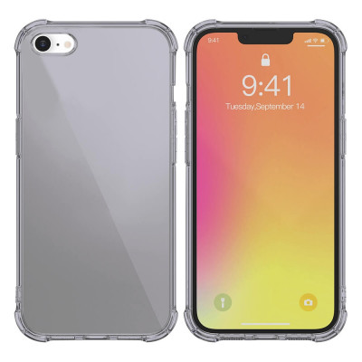 Apple iPhone 7 / 8 / SE (2020/2022) AntiShock Suojakuori, Musta
