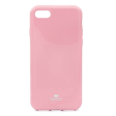 Apple iPhone 7 / 8 / SE (2020/2022) Goospery Jelly Suojakuori, Vaaleanpunainen