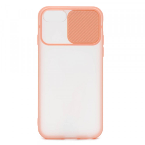 Apple iPhone 7 / 8 / SE (2020/2022) Lens Cover Suojakuori, Vaaleanpunainen