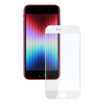 Apple iPhone 7 Plus / 8 Plus Mobbit Koko Näytön Panssarilasi, Valkoinen