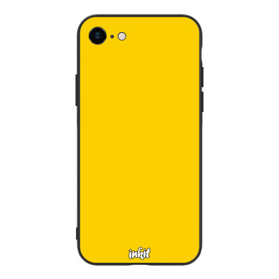 Apple iPhone 7 / 8 / SE (2020/2022) Inkit Suojakuori, One Color Yellow