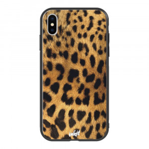 Apple iPhone X / XS Inkit Suojakuori, Leopard Skin