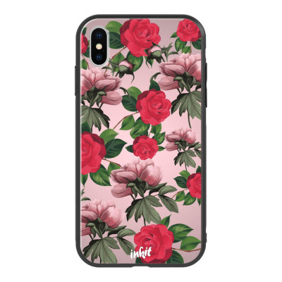 Apple iPhone X / XS Inkit Suojakuori, Roses