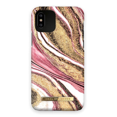 Apple iPhone X / XS / 11 Pro iDeal of Sweden suojakuori, Cosmic Pink Swirl