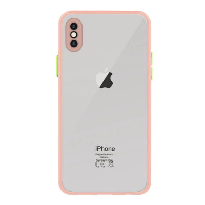 Apple iPhone X / XS Snap Suojakuori, Vaaleanpunainen