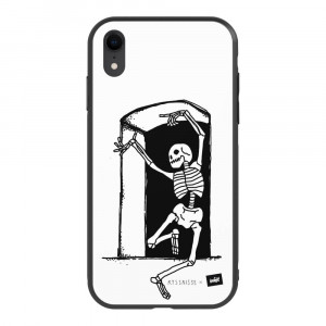 Apple iPhone XR Inkit x Ryssnisse Suojakuori, Skeleton