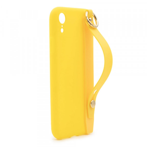 Apple iPhone XR Otenauhallinen Suojakuori, Keltainen