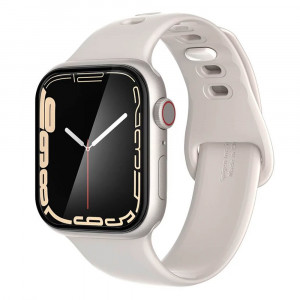 Apple Watch 7-9 (45mm) Spigen Proflex EZ FIT Näytönsuoja asennuskehyksellä (2kpl)