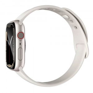 Apple Watch 7-9 (45mm) Spigen Proflex EZ FIT Näytönsuoja asennuskehyksellä (2kpl)