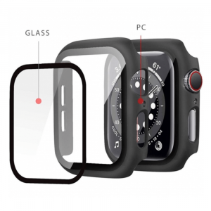 Apple Watch 7-9 (45mm) Tech-Protect Defense 360° Suojakuori, Musta
