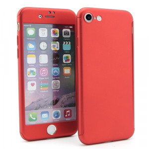 Apple iPhone 6 / 6s Suojakuori Full 360, Punainen