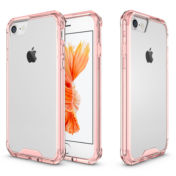 Apple iPhone 7 Plus / 8 Plus Mobbit Shockproof Suojakuori, Ruusukulta