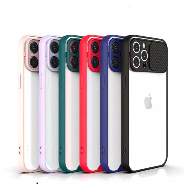 Apple iPhone 12 Mini Cam Cover Suojakuori, Sininen