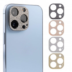 Apple iPhone 11 Pro Diamond Takakameran Suojus, Eri Väreissä