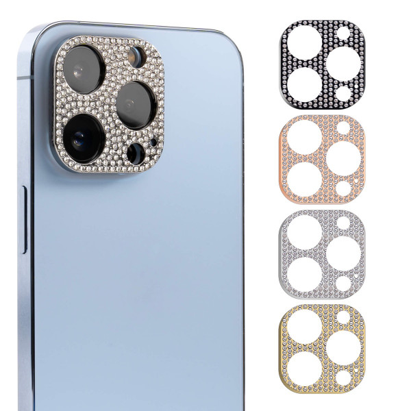 Apple iPhone 13 / 13 Mini Diamond Takakameran Suojus, Eri Väreissä